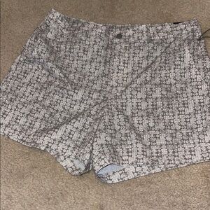 Men's Gray Patterned Shorts VRST